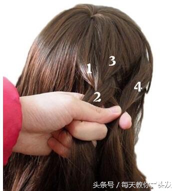 蜈蚣辫子编法大全简单又漂亮,儿童编发蜈蚣辫子详细图分解