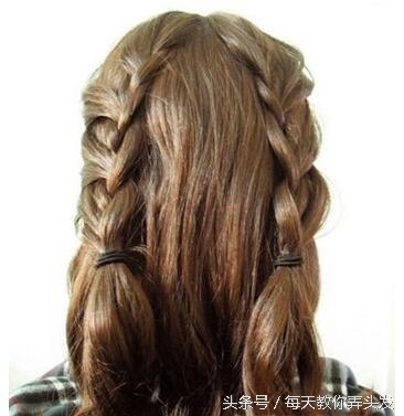 蜈蚣辫子编法大全简单又漂亮,儿童编发蜈蚣辫子详细图分解