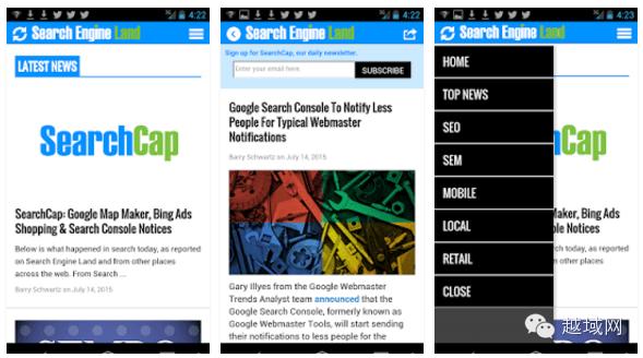 越域攻略适用搜索引擎优化的6个免费App