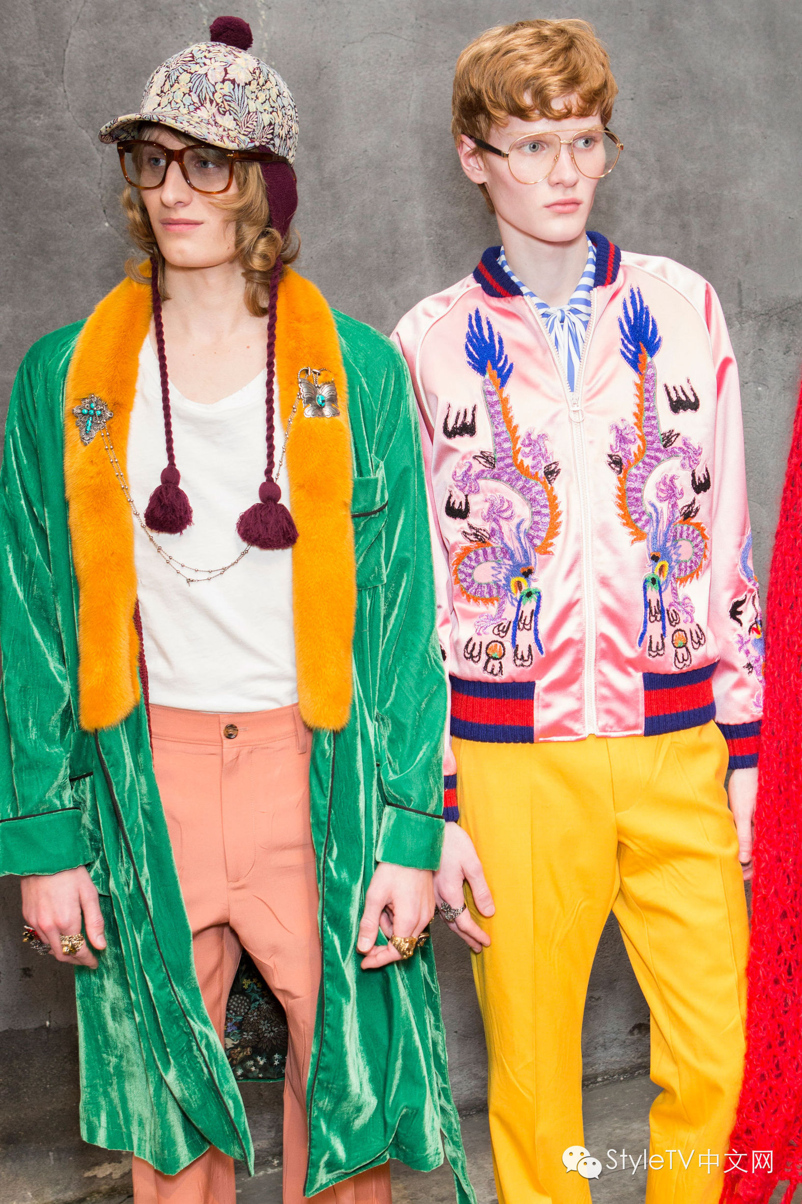 美cry！窥探躲在GUCCI后台的少男少女们