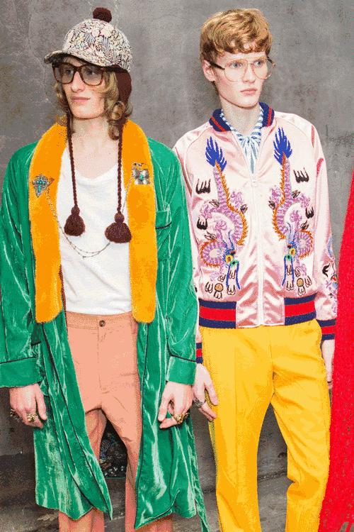 美cry！窥探躲在GUCCI后台的少男少女们