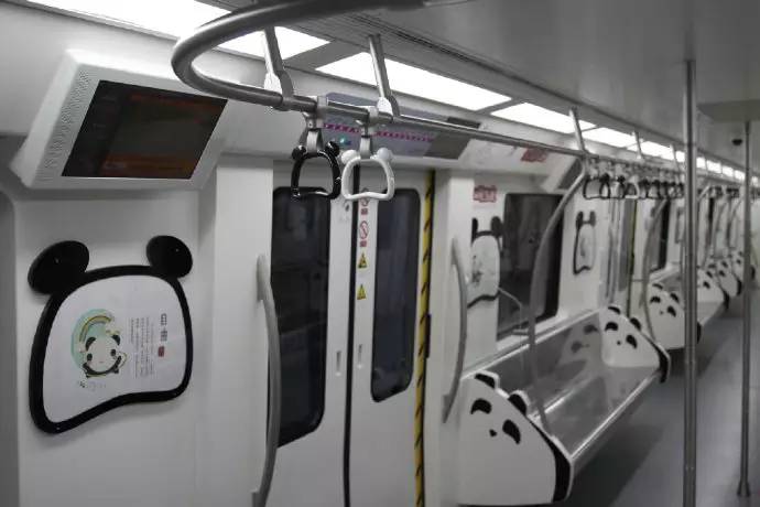 成都地铁3号线盼达号报站,成都地铁盼达号主题列车