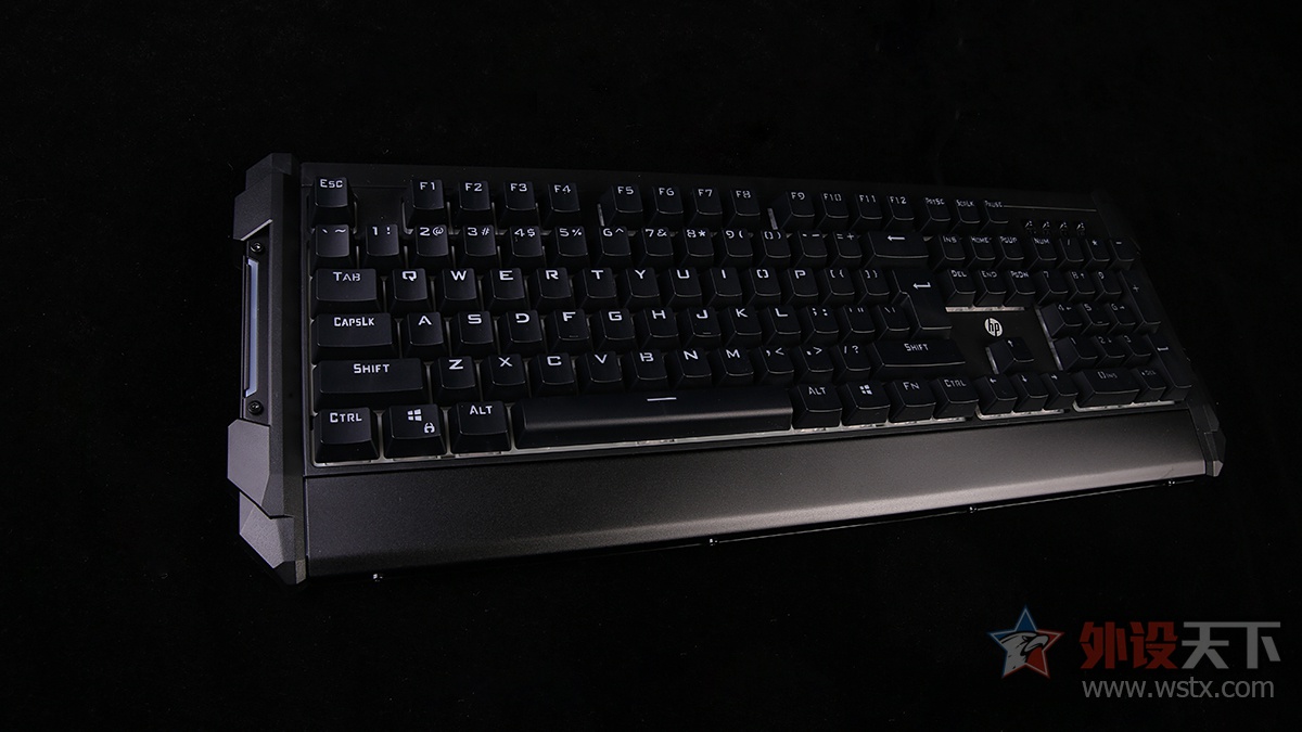 惠普gk200机械键盘测评,惠普GK320灰木轴机械键盘