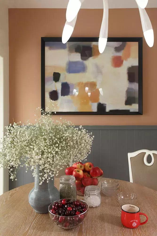 135平中法混搭装修风格,135m轻奢装修效果图