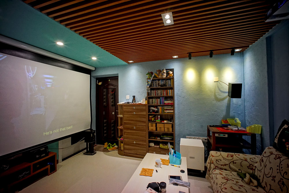 入墙式家庭影院装修详细攻略,小户型客厅怎么做家庭影院