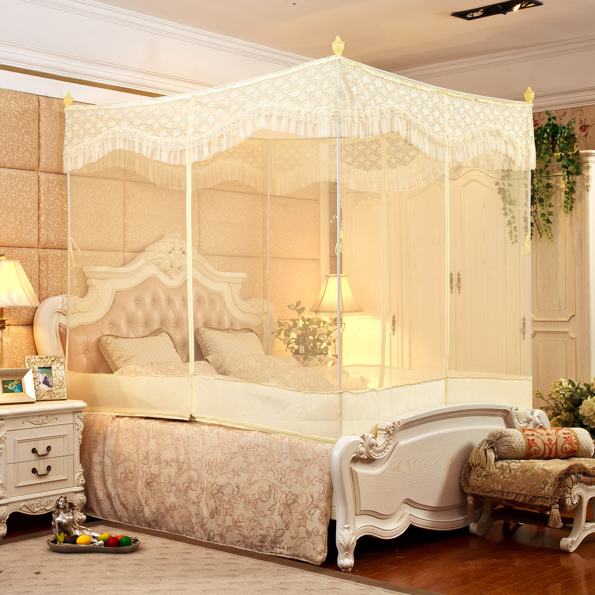 古代的蚊帐,简单高档的蚊帐