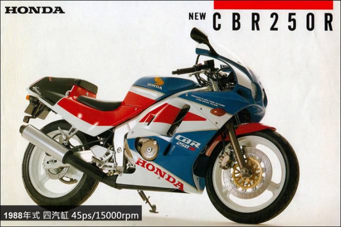 cbr250第一代几年出的,老款cbr250全系列