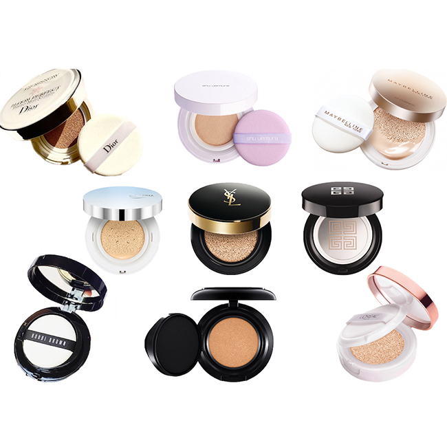 气垫粉底排行榜前十名欧美式气垫,史上最强15款气垫底妆