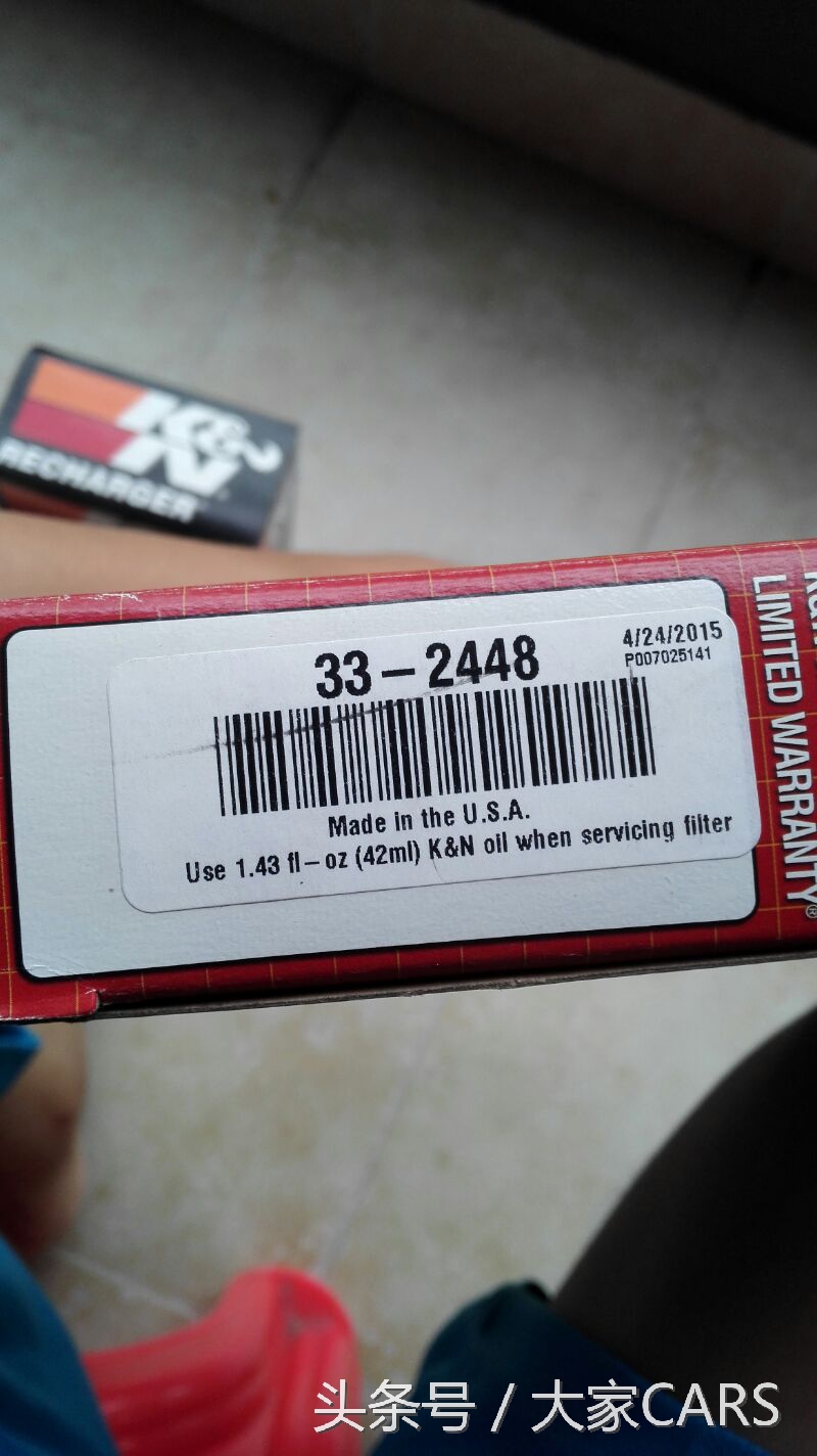 kn风格过滤效果,kn高流量空气滤芯清洗教学