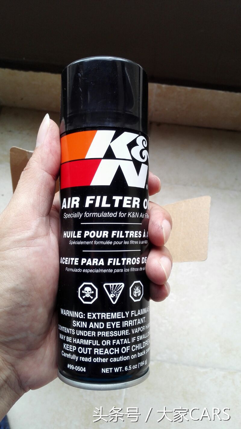 kn风格过滤效果,kn高流量空气滤芯清洗教学