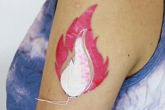 时尚科技先锋纹身贴或将取代智能手表