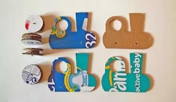 废旧纸箱手工制作玩具收纳架,废旧纸箱手工益智玩具