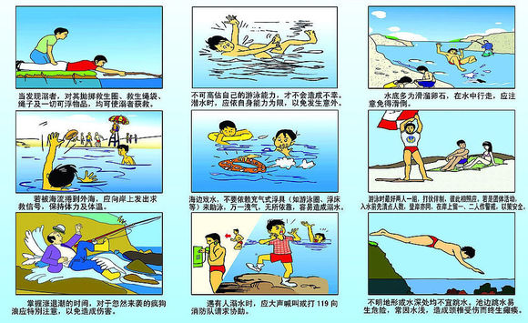 夏日游泳一定要注意安全,夏天游泳诡事