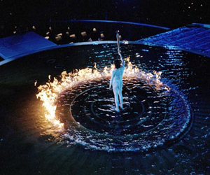 历届奥运会火炬圣火点火仪式,往届奥运圣火点火仪式