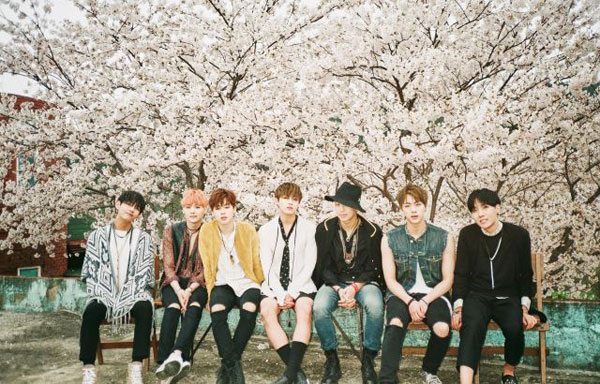 bts防弹少年团迎来春日,防弹少年团bts吃零食