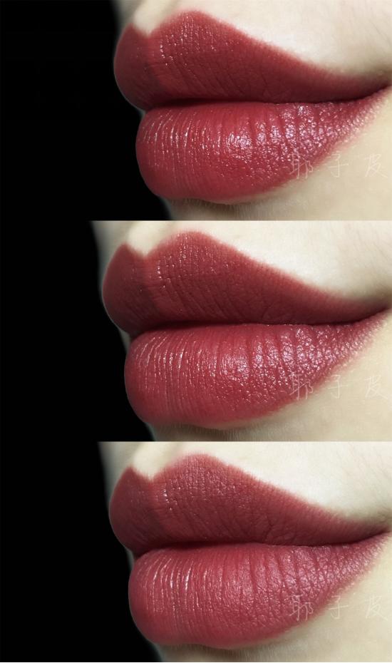 紫调豆沙色口红和红调豆沙色口红,口红试色30支豆沙色口红合集