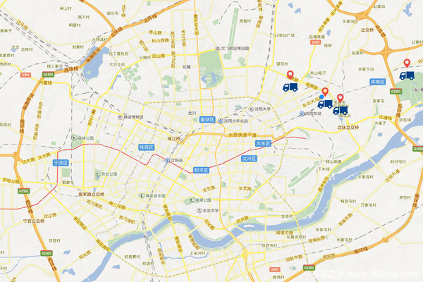 拼尽洪荒之力跑遍沈阳城绘出购车活地图