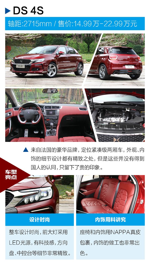 这17款紧凑车轴距起步2米7法系长/日系多
