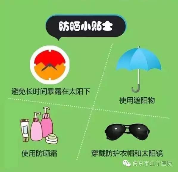 夏季如何防晒医生科普,夏日去南京防晒