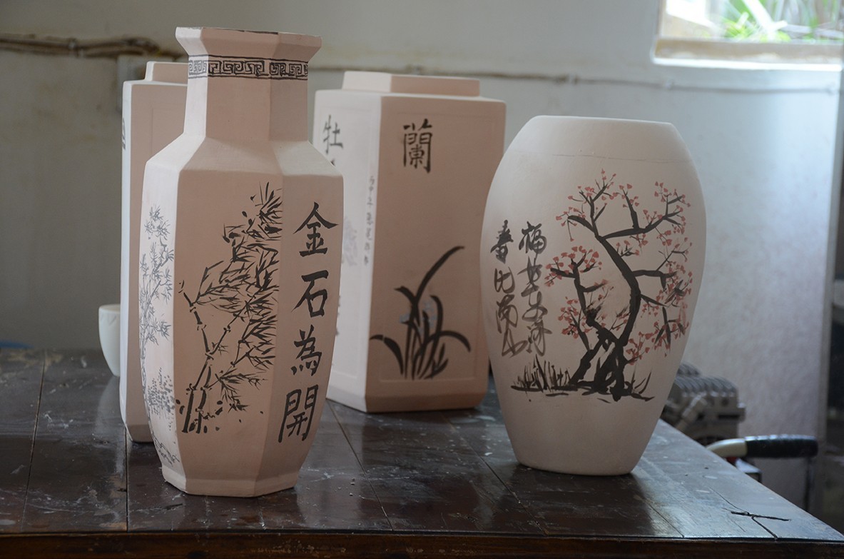 游学第三天——我们让书画飞上青花