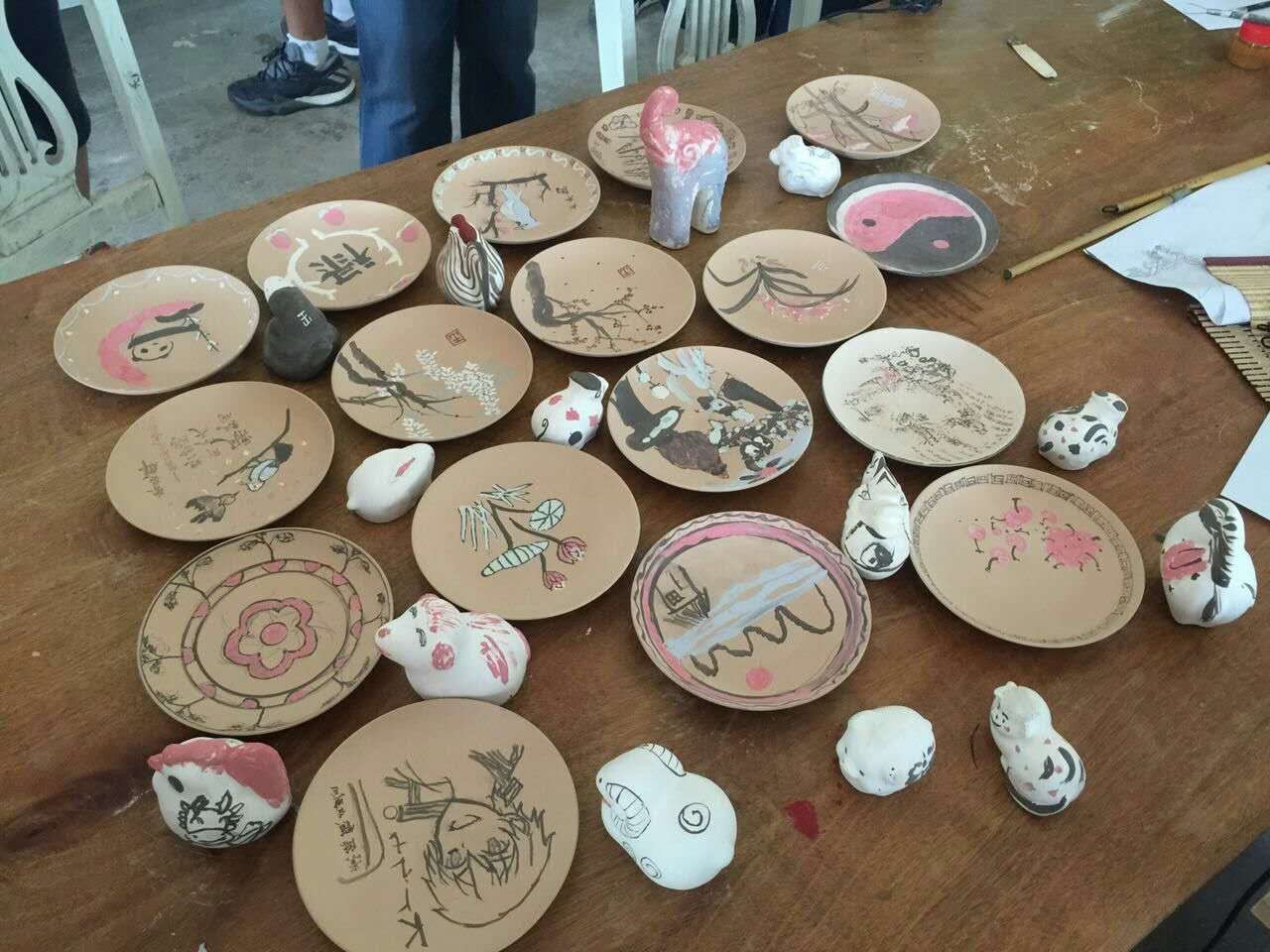 游学第三天——我们让书画飞上青花