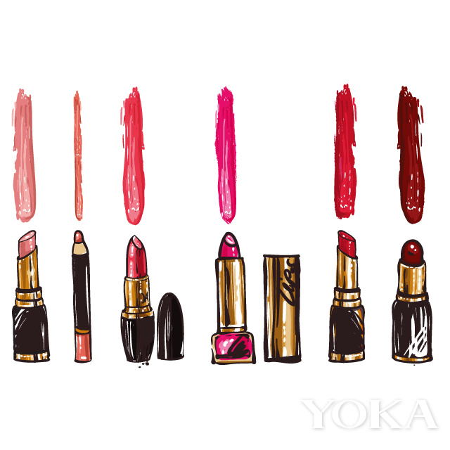 6款唇膏,七款唇膏