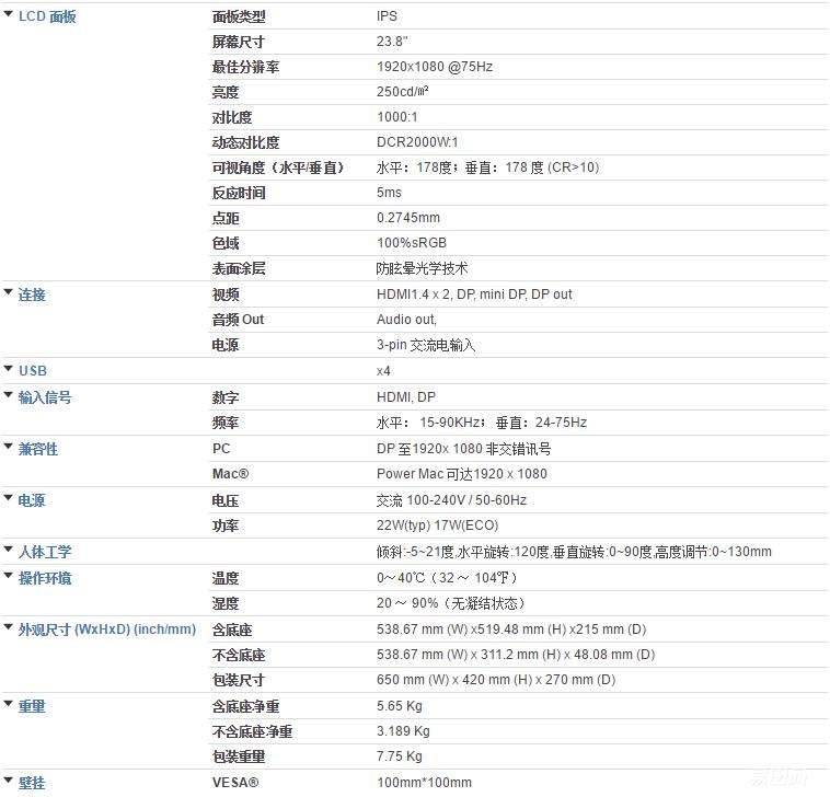 优派vp2468与vp2458区别,优派vp2468和戴尔u2422哪个好