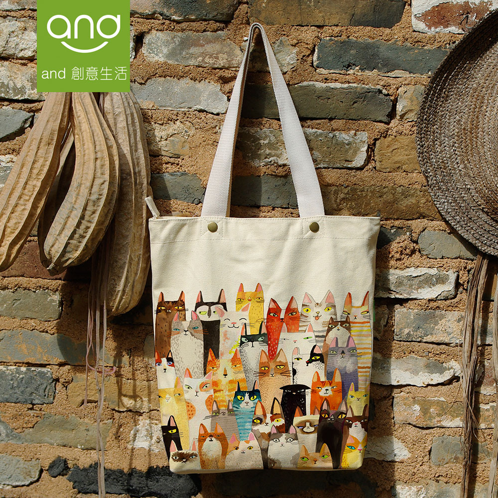 有哪些大牌又实用的帆布包,ins恶搞文艺透明帆布包