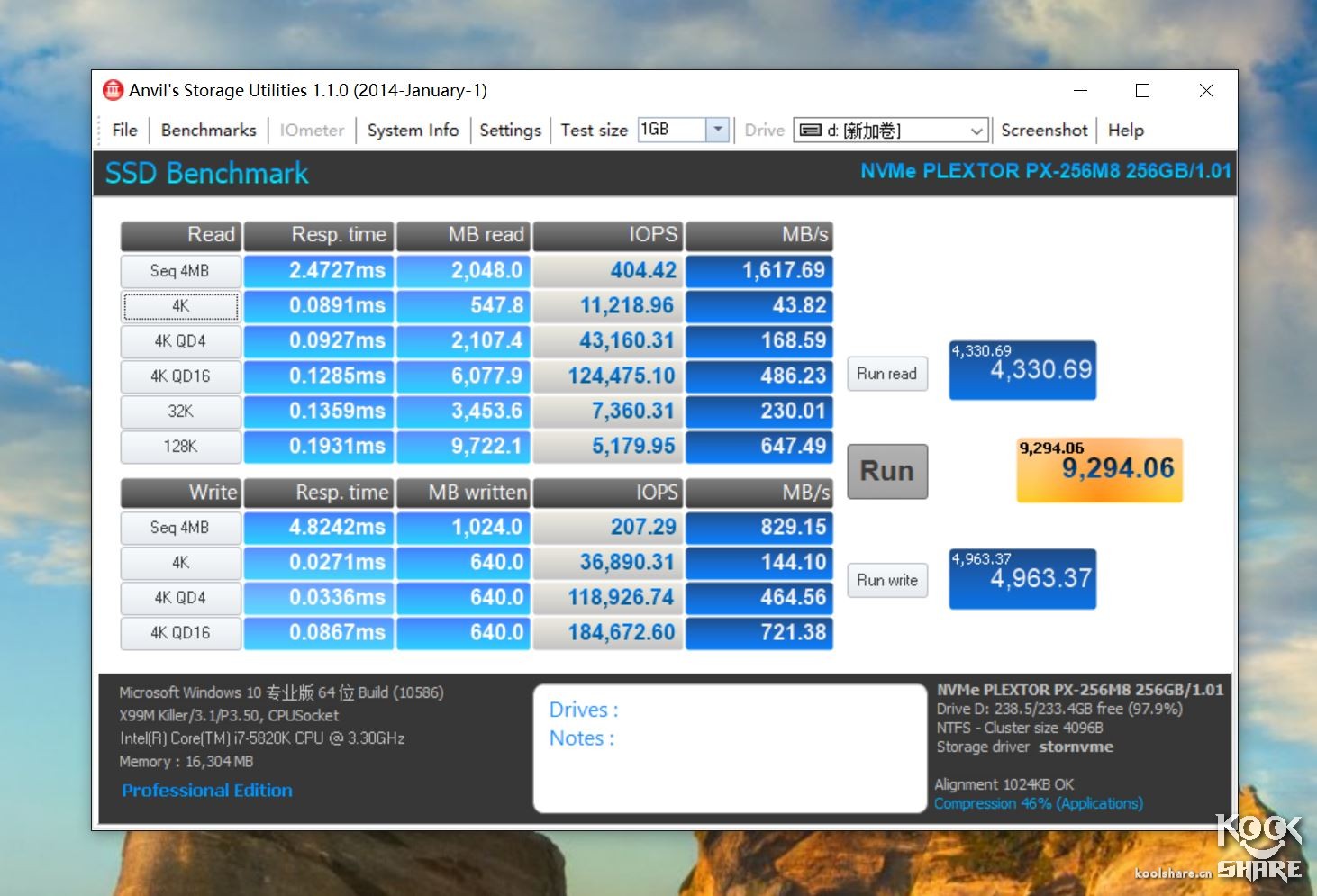 浦科特m8vc256g测评,浦科特固态m6s128和256g对比