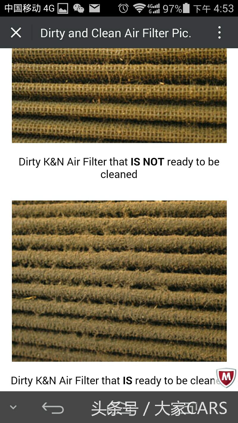 kn风格过滤效果,kn高流量空气滤芯清洗教学