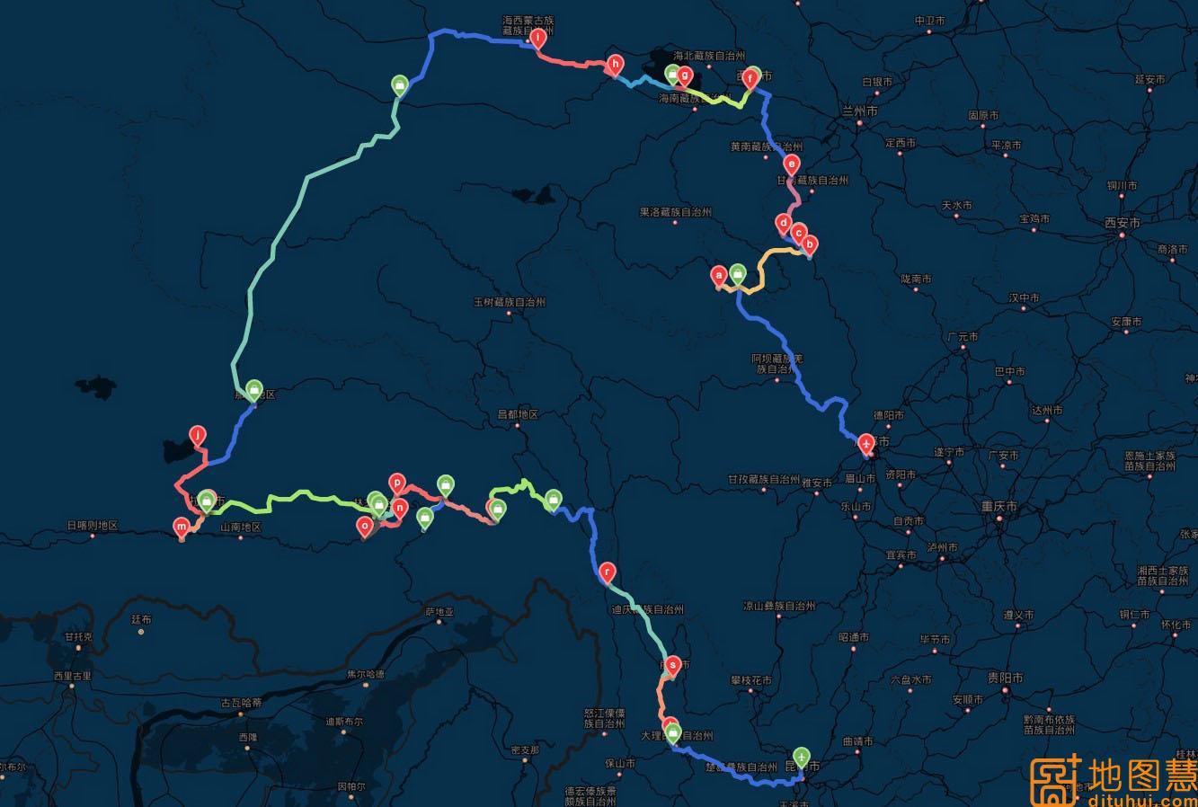 如何制作旅游路线图并绘制路线图,制作路线图和旅游攻略