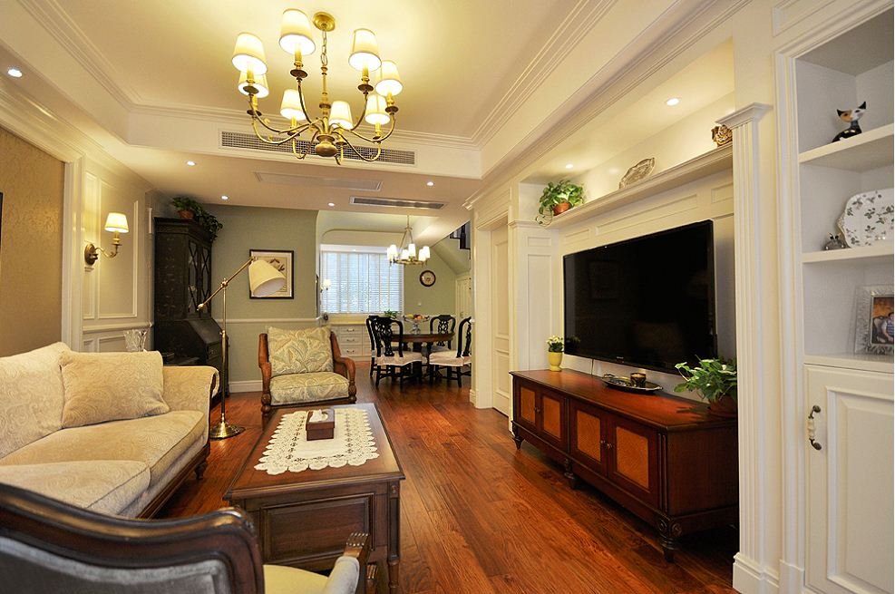 120平混搭三居安享生活乐趣,113平方三室两厅豪华欢乐家园