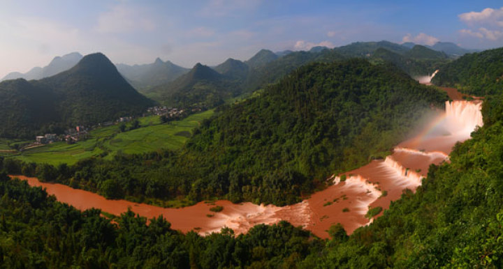 罗平九龙瀑布是第几大的瀑布,你见过瀑布吗