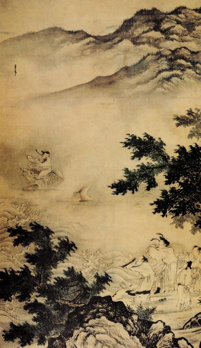 国画四绿怎么调,国画四种墨法