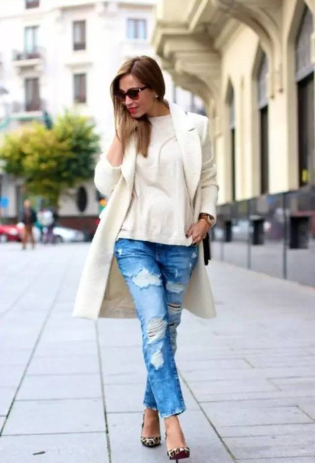 搭配|论破洞牛仔裤正确的打开方式