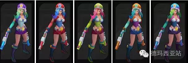 炫彩皮肤总和是什么,龙瞎炫彩皮肤哪个最好