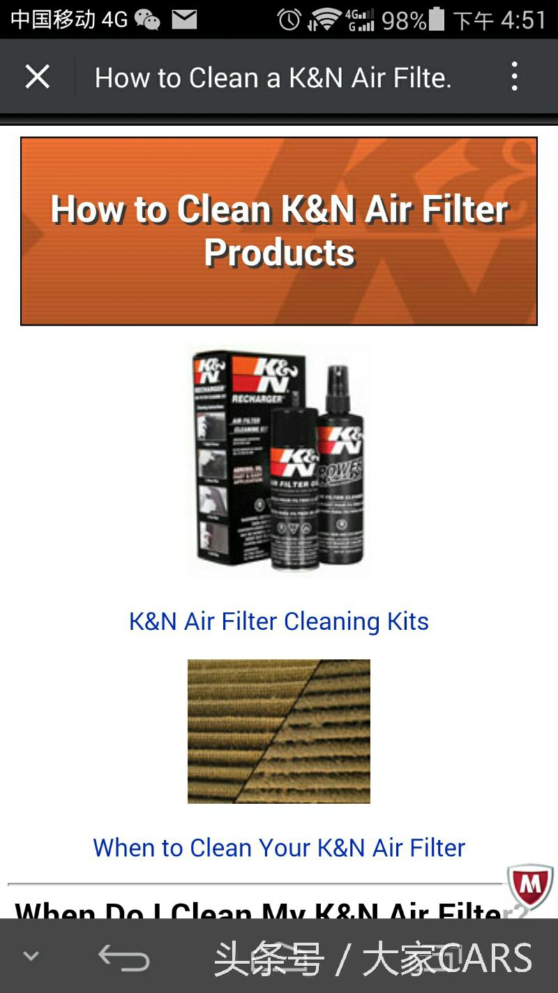 kn风格过滤效果,kn高流量空气滤芯清洗教学