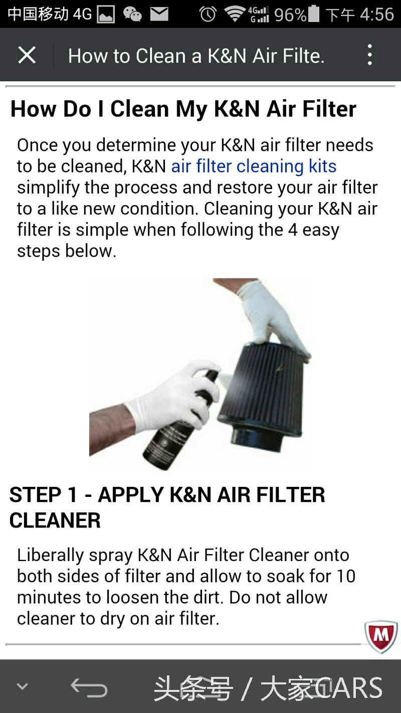 kn风格过滤效果,kn高流量空气滤芯清洗教学