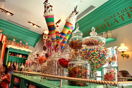 世上最梦幻的糖果店 (全欧洲最大的糖果店)