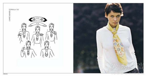 大丝巾丝巾扣的系法大全,三角丝巾的系法图解视频