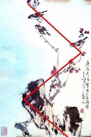 初学者国画构图讲解,国画牡丹构图教学视频