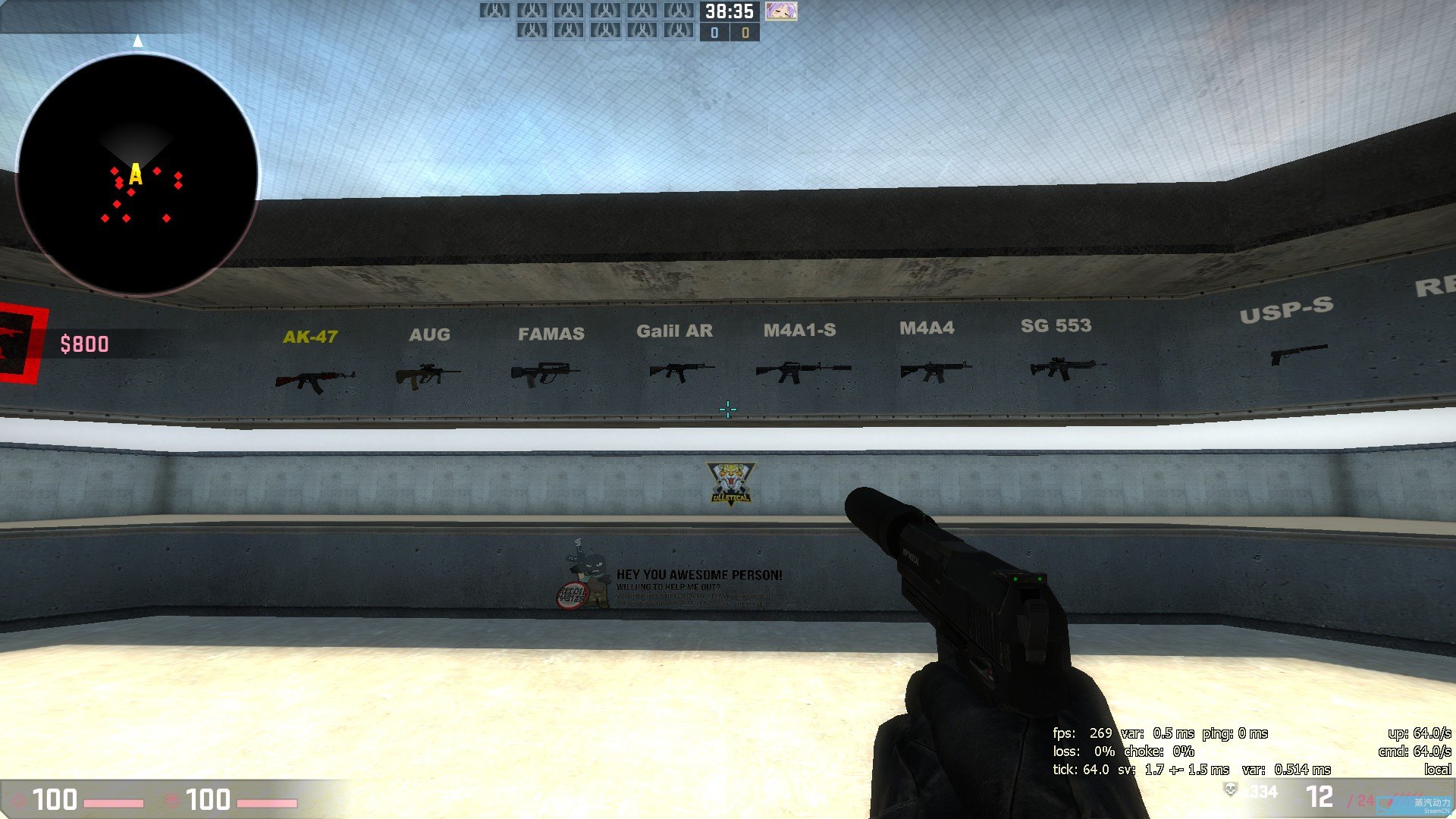 创意工坊实用图:AimBotz助你完美练习射击技巧