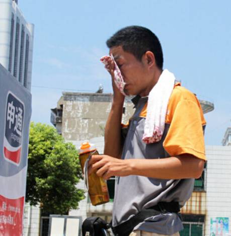 户外空调黑科技,室外气温40度体感超过50度