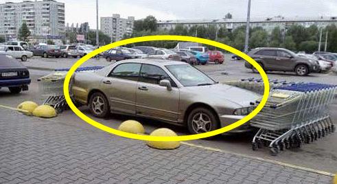 对付乱停车的狠招,对付乱停车者的绝招