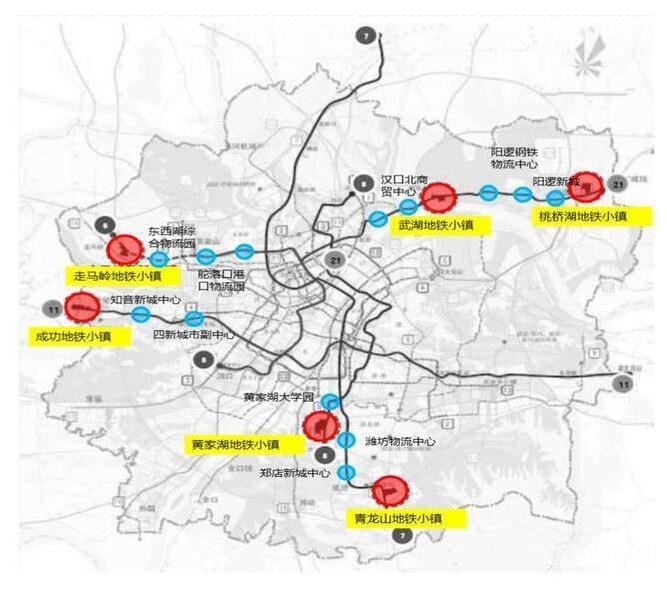 轨道交通21号线要延伸至新洲区吗,武湖地铁23号线站点