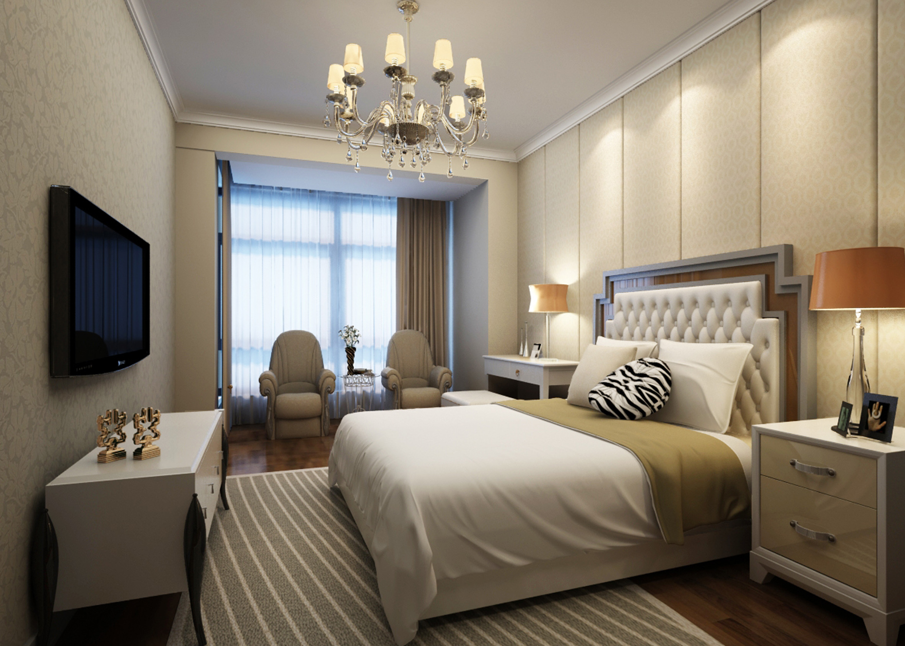 西宁小户型现代风格,西宁现代简约风装修二手房