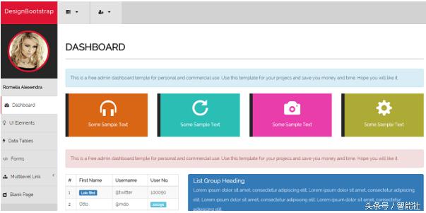 bootstrap响应式网站设计免费模板,bootstrapcss模板下载