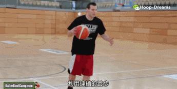 顺步拉回过人教学,碎步慢动作教程