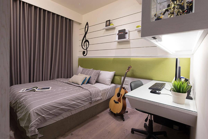 大白墙采光设计,户型朝北采光不足怎么补救