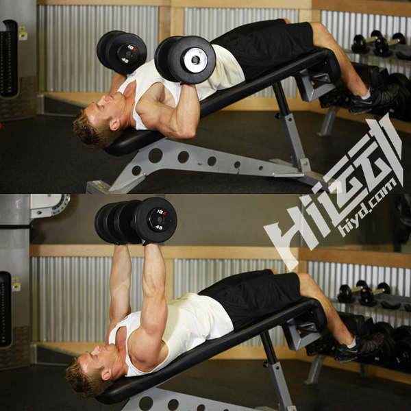 哑铃练胸肌还是俯卧撑练胸肌好,哑铃练胸肌最快的动作视频教程